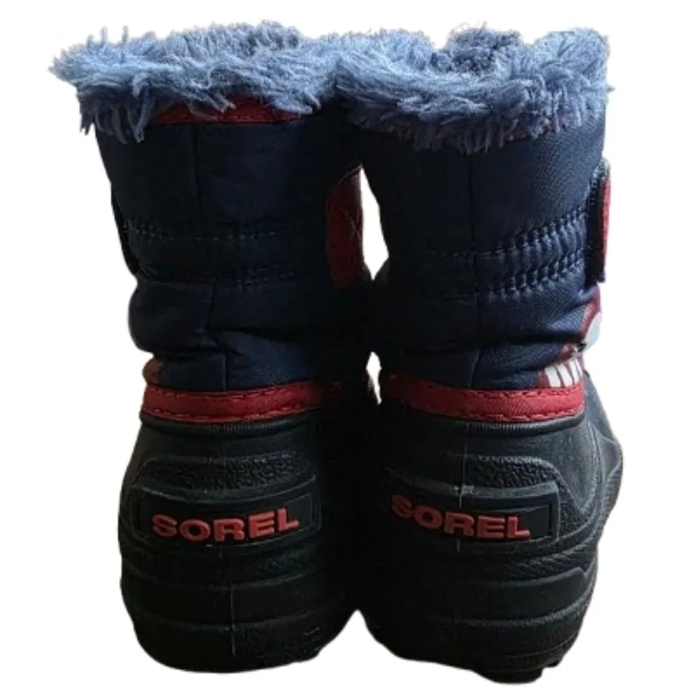 Kids Sorel Snow Commander Toddler - Red, Blue - Boys / Unisex / Gender Neutral